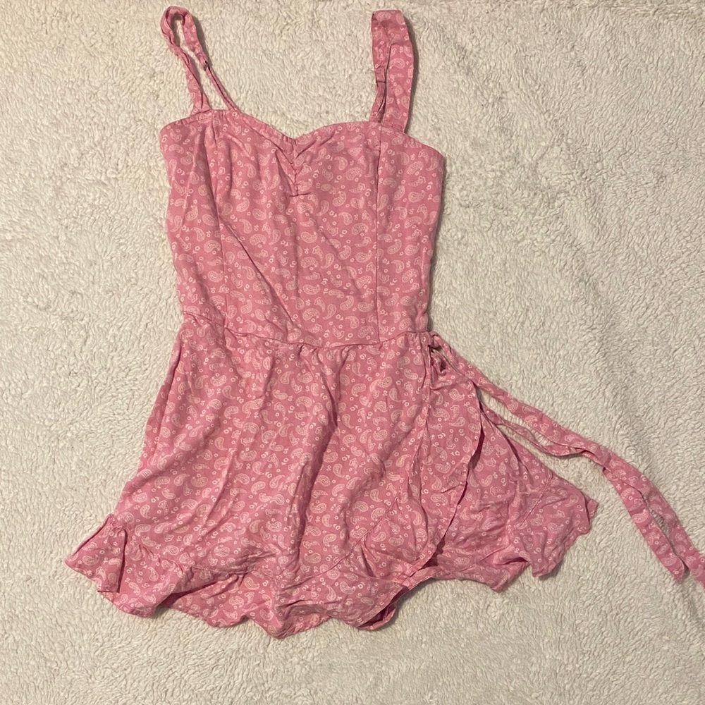 Hollister Woven Wrap Romper